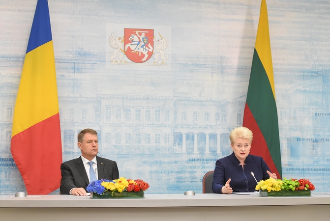 D. Grybauskaitė: mes suprantame Rumuniją, nes šalia turime Kaliningradą