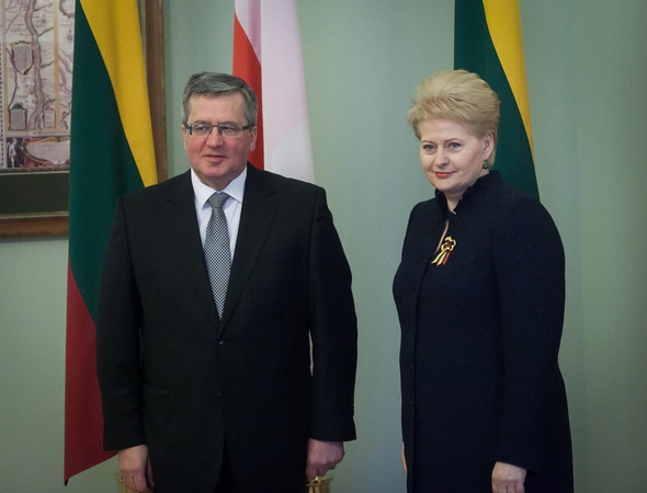 D. Grybauskaitė pasveikino Lenkijos prezidentą Konstitucijos dienos proga