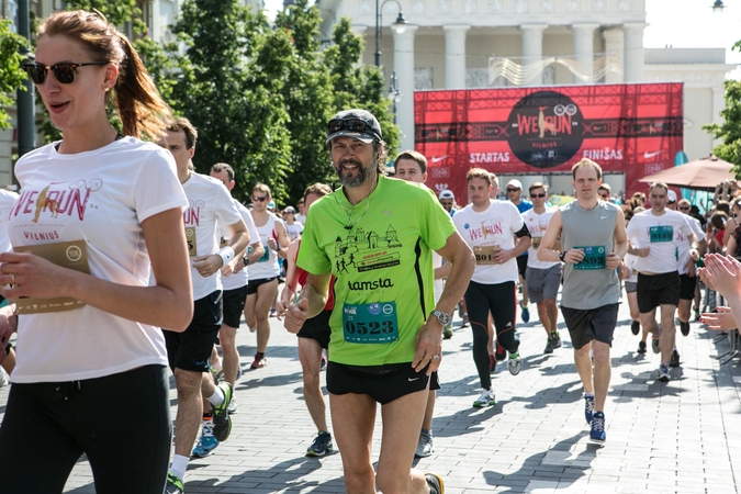 Sekmadienį Vilniaus gatves užtvindys bėgikai