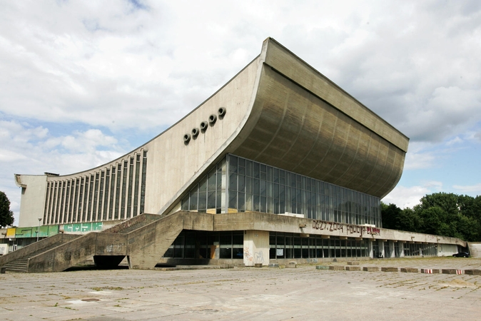 Šalia Sporto rūmų įsikurs žaliuojanti meno ir koncertų erdvė