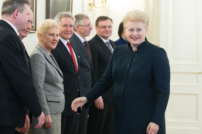 Prezidentė išvardijo svarbiausius darbus
