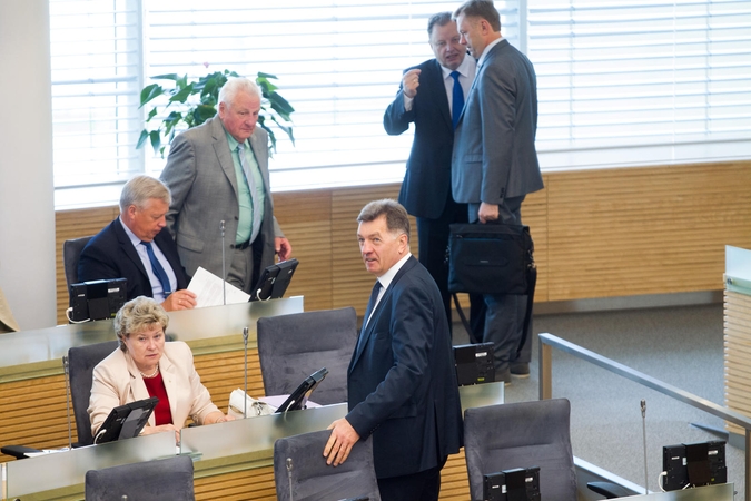 Po prezidentės veto – turgus Seime