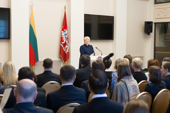 Prezidentė iškėlė uždavinius Lietuvos diplomatams