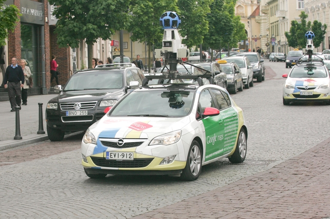 Į Lietuvos kelius vėl išvažiuoja „Google Street View“ automobiliai