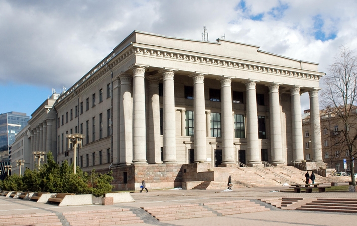 Lietuvos nacionalinės bibliotekos pastatui – 50 metų