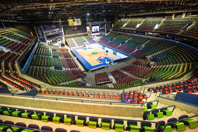 „Siemens“ arena nušvis trispalvės spalvomis
