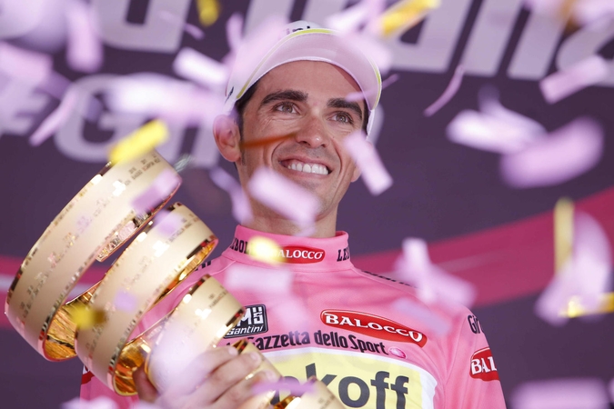 Ispanas A. Contadoras triumfavo „Giro d'Italia“ dviratininkų lenktynėse