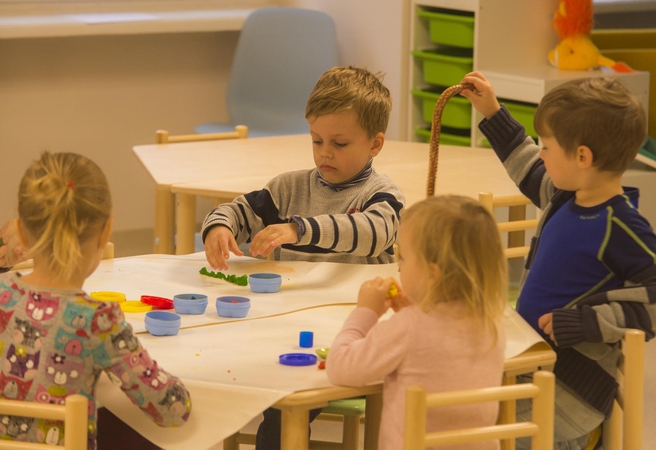 Duris atvėrė Edukologijos universiteto vaikų darželis