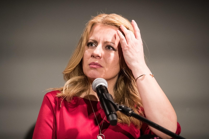 Slovakijos prezidento rinkimų pirmąjį ratą laimėjo advokatė Z. Čaputova