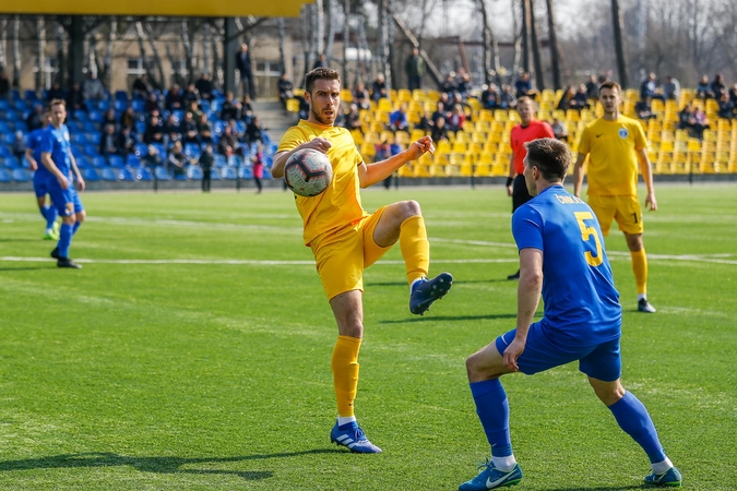 „Palangos“ futbolininkai įveikė Klaipėdos „Atlantą“