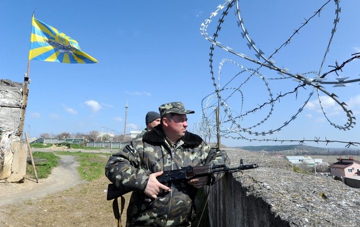 Vis daugiau ukrainiečių užsirašo į Nacionalinę ir Liaudies gvardijas
