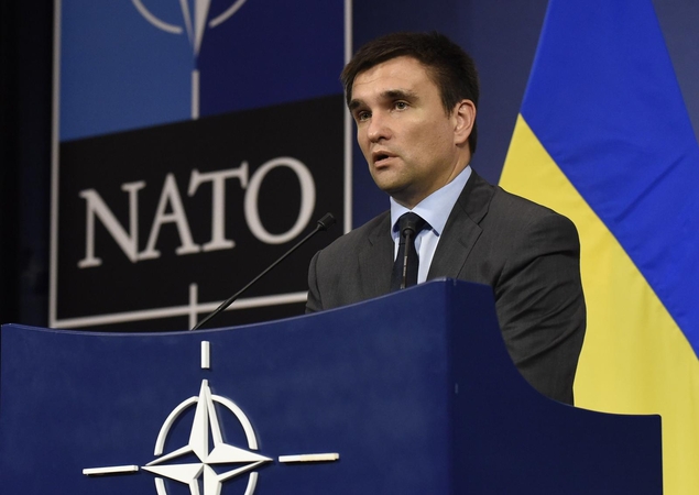 Ukraina laikysis paliaubų, sako užsienio reikalų ministras