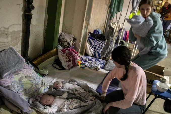 Baltijos šalys ir Lenkija ragins JT užtikrinti saugumą humanitarinei pagalbai į Ukrainą