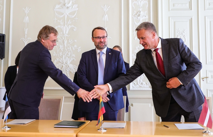 Baltijos šalių kultūros ministrai pasirašė memorandumą