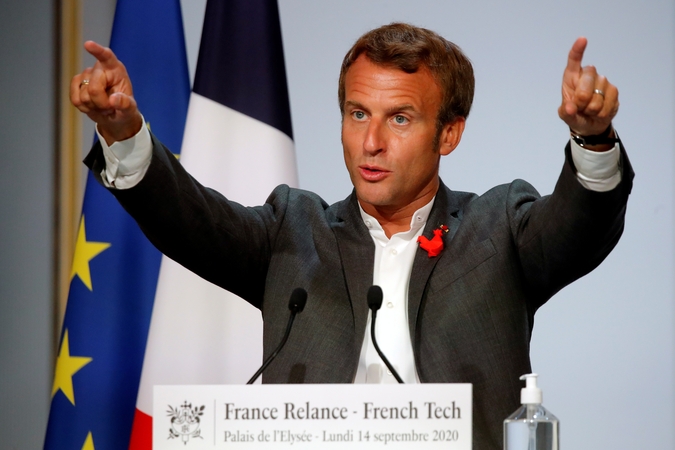 Lietuvos mokslo ir meno elitas prašo E. Macrono dėmesio Baltarusijai