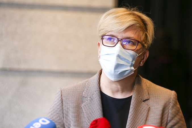 I. Šimonytė pirmajam vizitui į užsienį pasirinko Briuselį