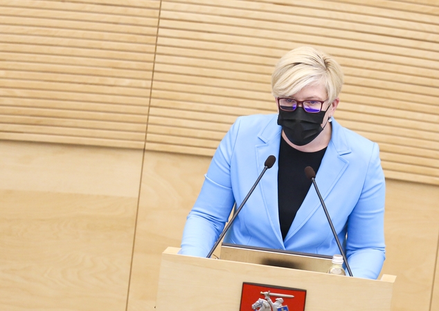 Premjerė: neteisėta migracija artėjant pratyboms „Zapad“ kelia grėsmę saugumui
