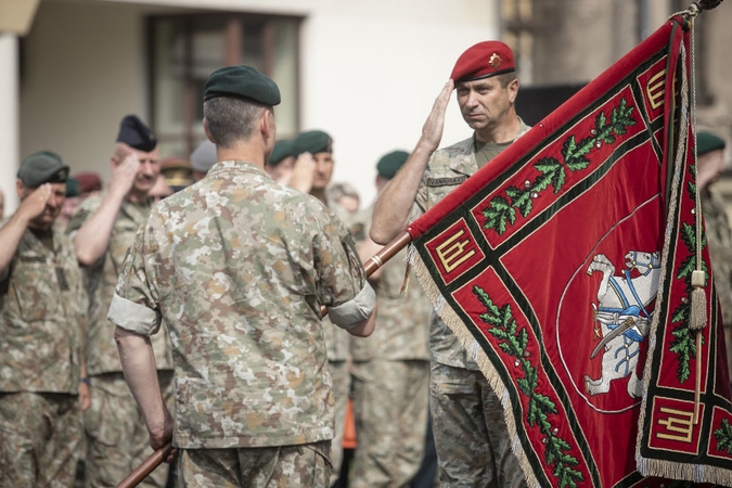 Vilniuje – Karo policijos vado pasikeitimo ceremonija