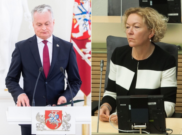 G. Nausėda: dėl S. Rudėnaitės atleidimo KT išsklaidė abejones