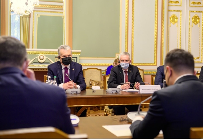 Prezidentų taryboje Lietuva išreiškė tvirtą paramą Ukrainos reformų kursui