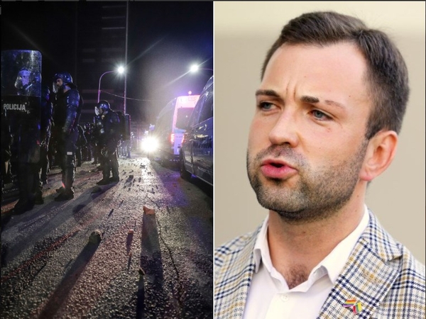T. V. Raskevičius apie riaušes prie Seimo: tai galėjo būti gerai koordinuota pastanga