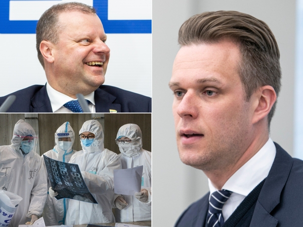 G. Landsbergis: Lietuva ruošiasi epidemijai, o premjeras atostogauja