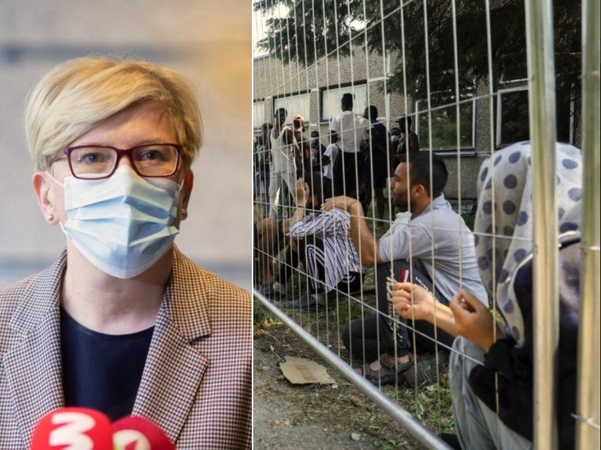 I. Šimonytė: nei Lietuva, nei migrantai nėra suinteresuoti įklimpti procedūrose