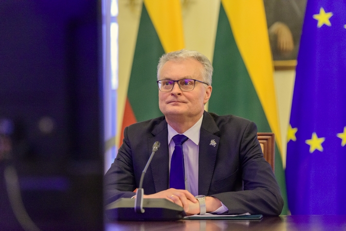 G. Nausėda dalyvaus EVT sesijoje: vyraus COVID-19 ir Rusijos temos