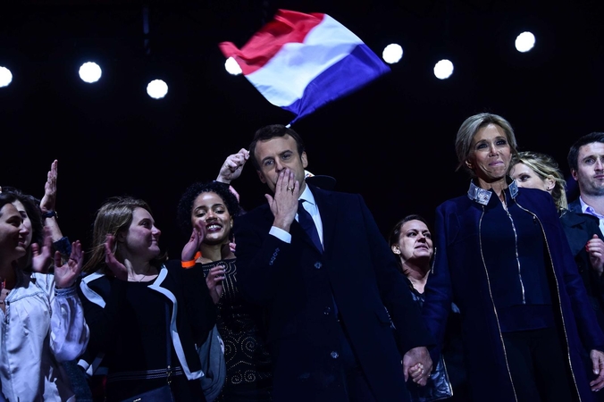 Ką E. Macrono pergalė reiškia Lietuvai?