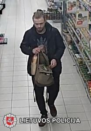 Vyras, vis „pamirštantis“ susimokėti už prekes, – atpažintas