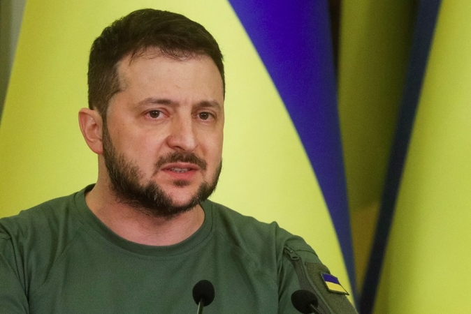 V. Zelenskis: Ukraina neleis Rusijai pasisavinti pergalės Antrajame pasauliniame kare