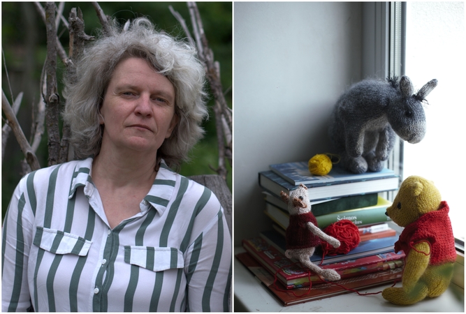 Atgaiva: „Mezgimas – puiki priemonė sumažinti stresą“, – įsitikinusi V. Krasauskienė. 
