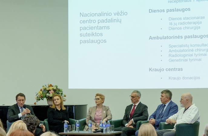 Veiklą pradėjo naujasis Santaros klinikų filialas – Nacionalinis vėžio centras