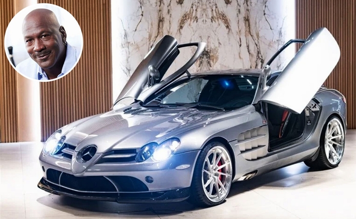 Ratai: M. Jordanui priklausantis „Mercedes-Benz SLR McLaren 722 Edition“ antrą kartą grįžo į parduodamųjų sąrašą.