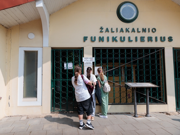 Žaliakalnio funikulierius – uždarytas, kada veiks – neaišku