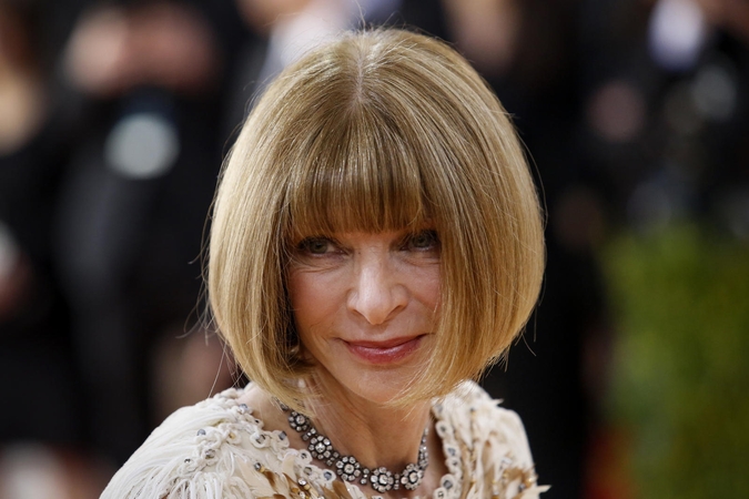 „Vogue“ legenda A. Wintour: laimi tie, kurie nebijo išsiskirti