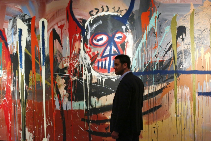 Dailininko J.-M. Basquiat autoportretas parduotas už 57,3 mln. dolerių