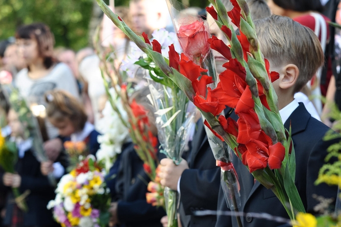 Floristas pataria, kokias gėles rinktis Rugsėjo 1-osios šventei