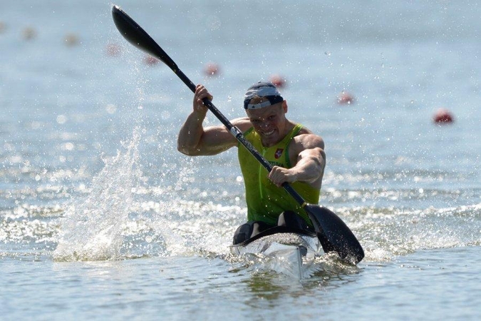 Baidarininkui I. Navakauskui – Europos čempionato bronza