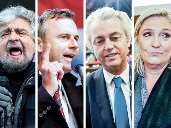 Italas B. Grillo, austras N. Hoferis, Nyderlandų atstovas G. Wildersas, prancūzė M. Le Pen – visi šie politikai savo šalyse vadovauja populistinėms dešiniosios pakraipos partijoms.