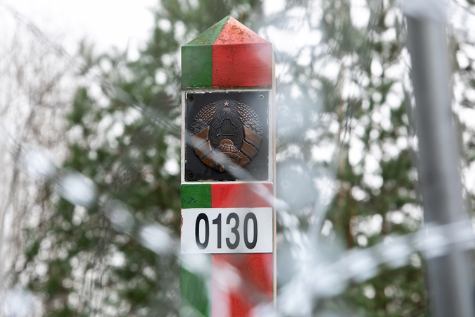 Pasienyje su Baltarusija praėjusią parą apgręžti 46 neteisėti migrantai