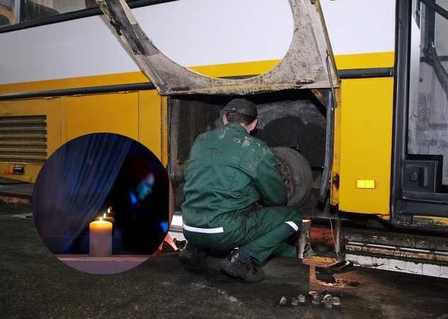 Remontuodamas automobilį žuvo vyras