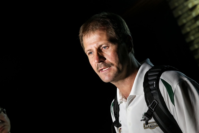 Treniruotė prieš mačą su ukrainiečiais vyko be J.Kazlausko (G.Krapiko interviu)