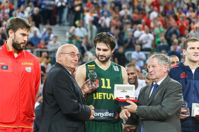 L. Kleiza: nesureikšminu to, kad patekau į simbolinį penketą 
