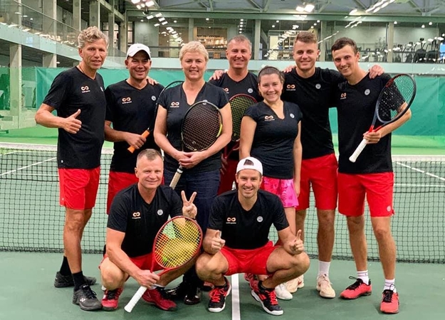 Lietuvos teniso klubų čempionato nugalėtojų taurės – į Klaipėdą ir Kauną