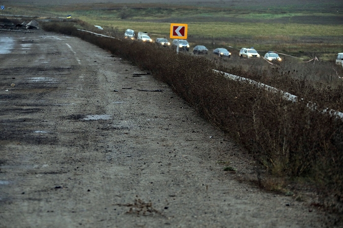 Ukraina atkuria susisiekimą traukiniais tarp Kyjivo ir Chersono