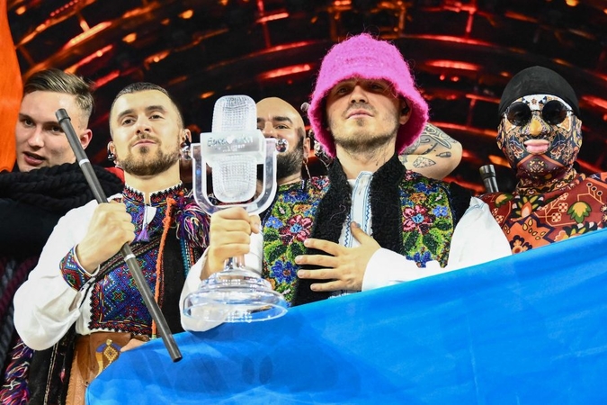 Ukrainoje planuojama išleisti pašto ženklą šalies pergalei „Eurovizijoje“ paminėti