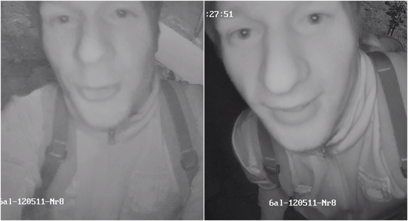 Prašo atpažinti vyrą, įtariamą vaizdo stebėjimo sistemos sugadinimu