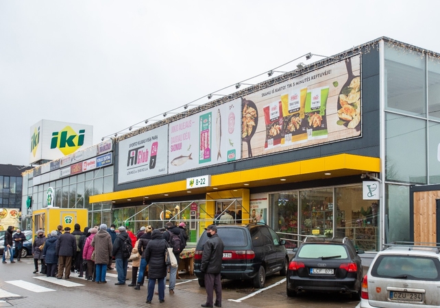 Šventėms artėjant Kaune atidaryta atnaujinta „Iki“ parduotuvė