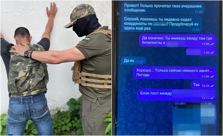 Sučiuptas ukrainiečius išdavęs saviškis: nutekino okupantams naudingas žinutes